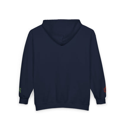 Harvest Haze | 'Cozy Season' Embroidered Zip Hoodie (multiple colors)