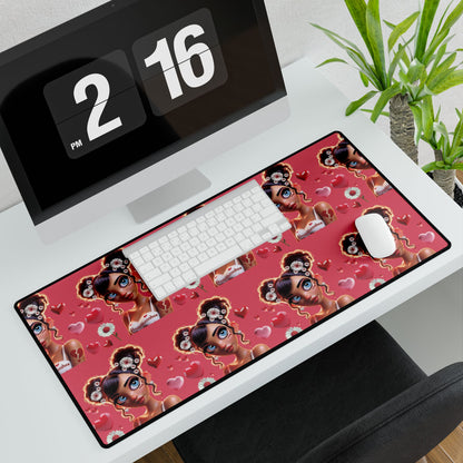 Heartbreaker 1 | Raspberry - Desk Mat (multiple sizes)