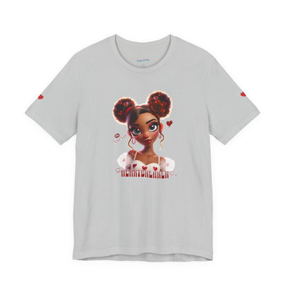 Heartbreaker 3 | Graphic Tee - Cute Afro Puff Girl