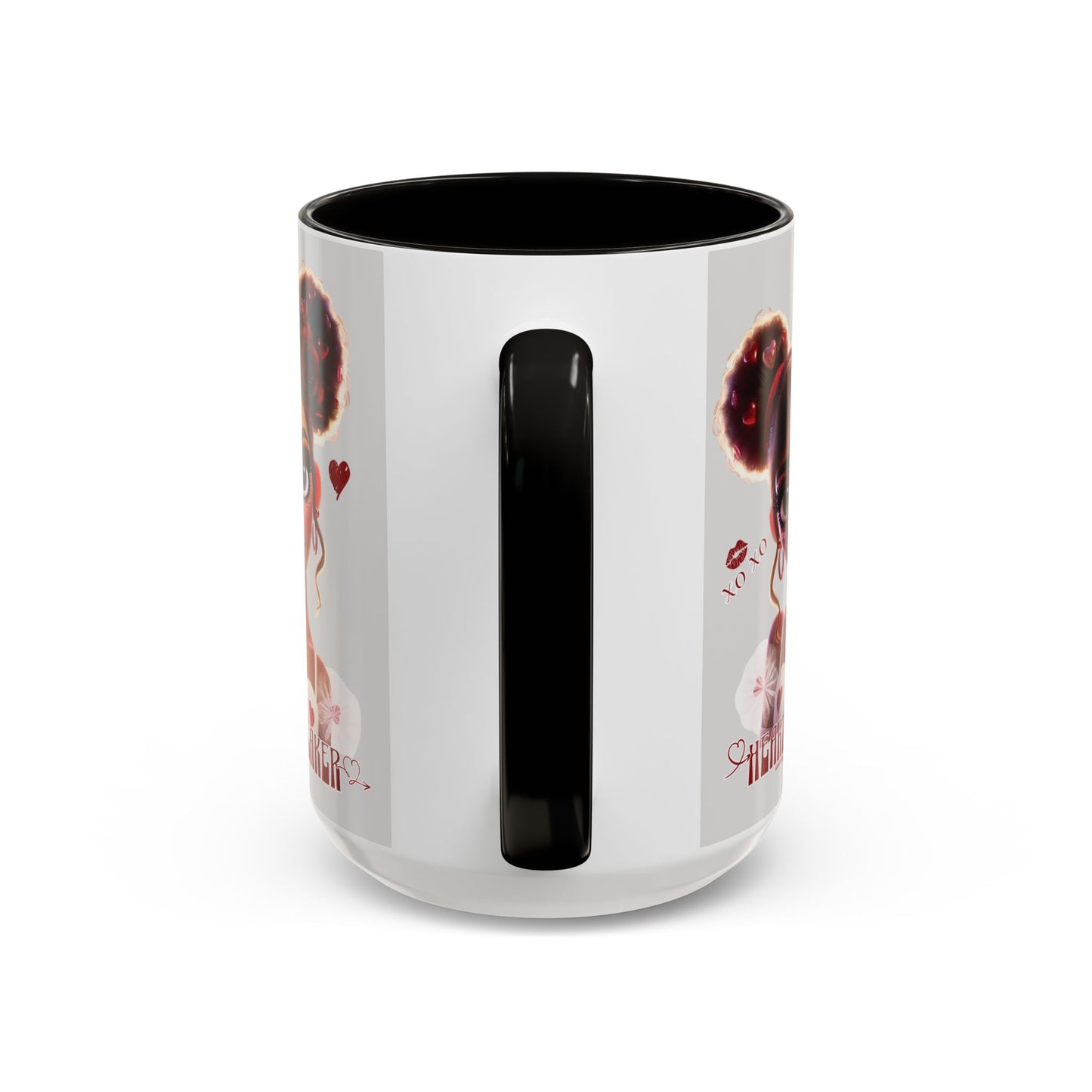 Heartbreaker 3| Ice - Coffee Mug, two-tone, 15 oz (multiple handle colors)