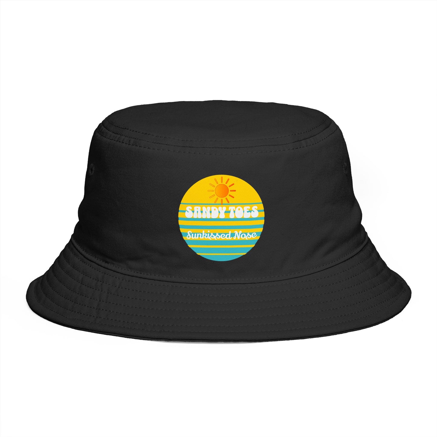 Sandy Toes | Pineapple Emblem Bucket Hat (multiple colors)