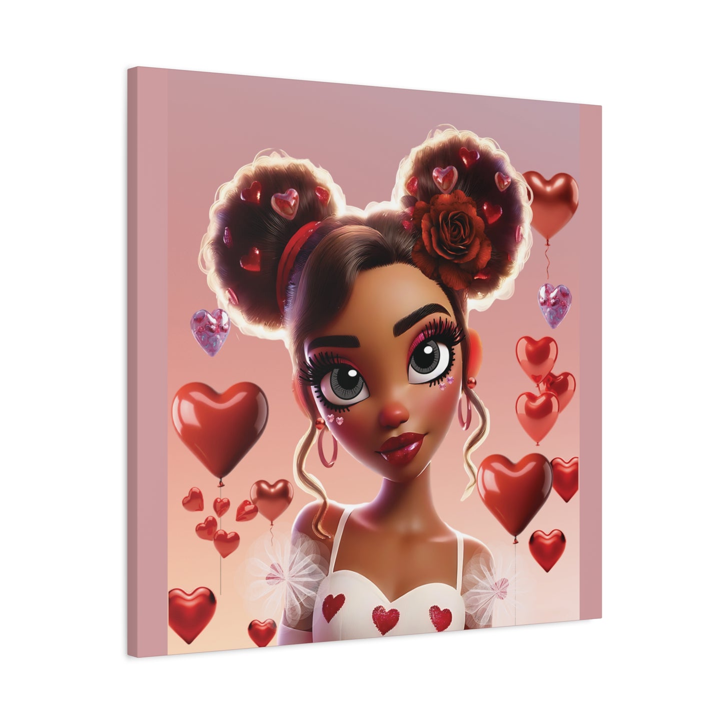 Heartbreaker 3 | Cotton Candy, Matte Canvas Print