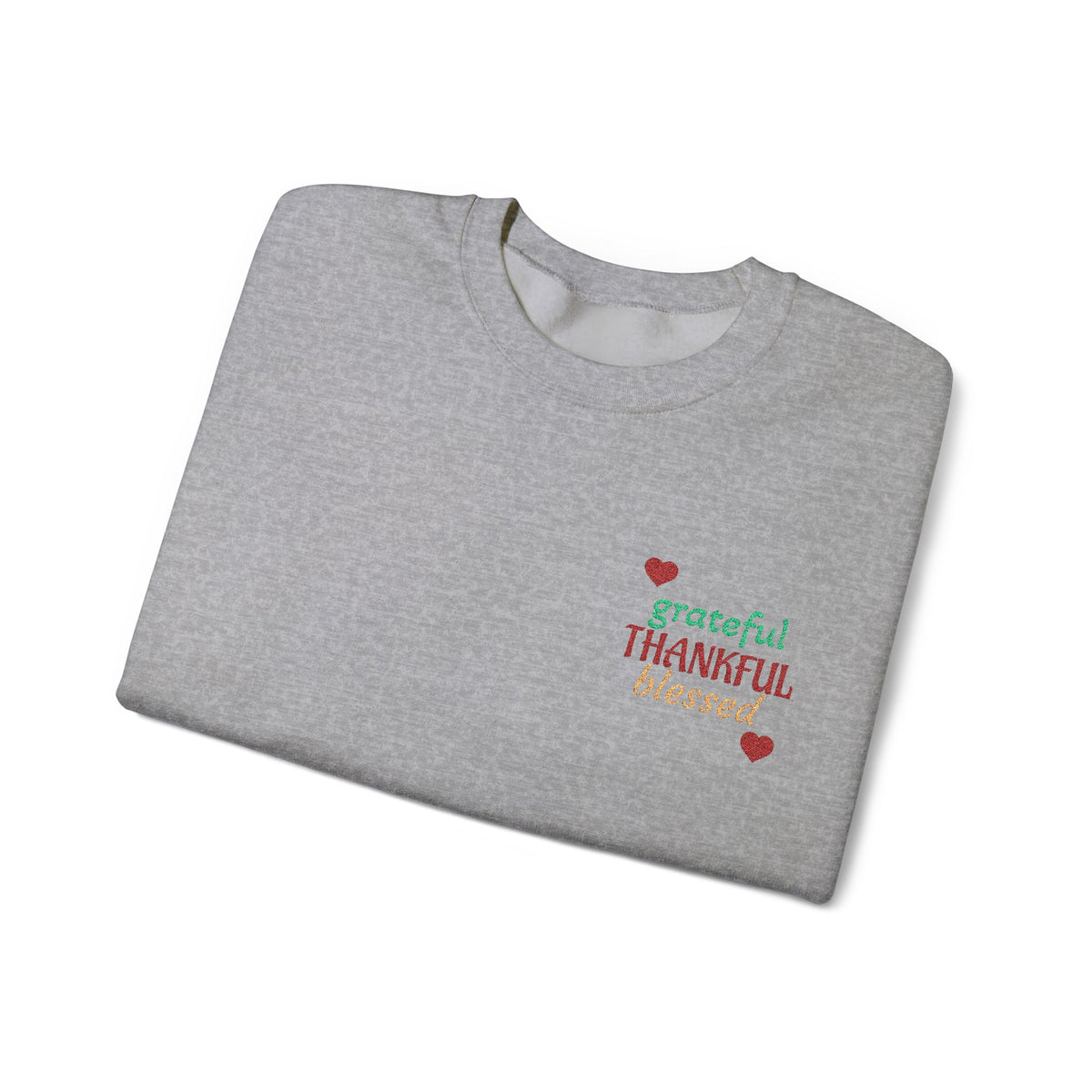 Harvest Haze 2 | Grateful, THANKFUL, Blessed Fall Crewneck Sweatshirt light colors)