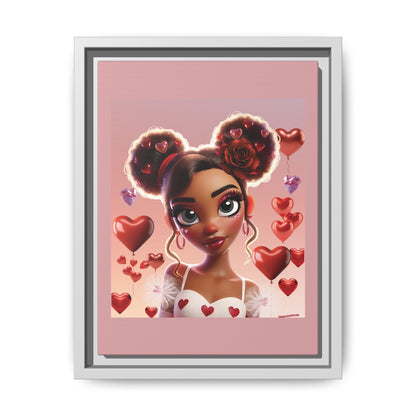 Heartbreaker 3 | Cotton Candy - Canvas Print, framed matte (multiple sizes)