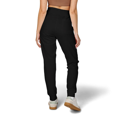 Harvest Haze | Hot Chocolate Gold Embroidered Sweatpants