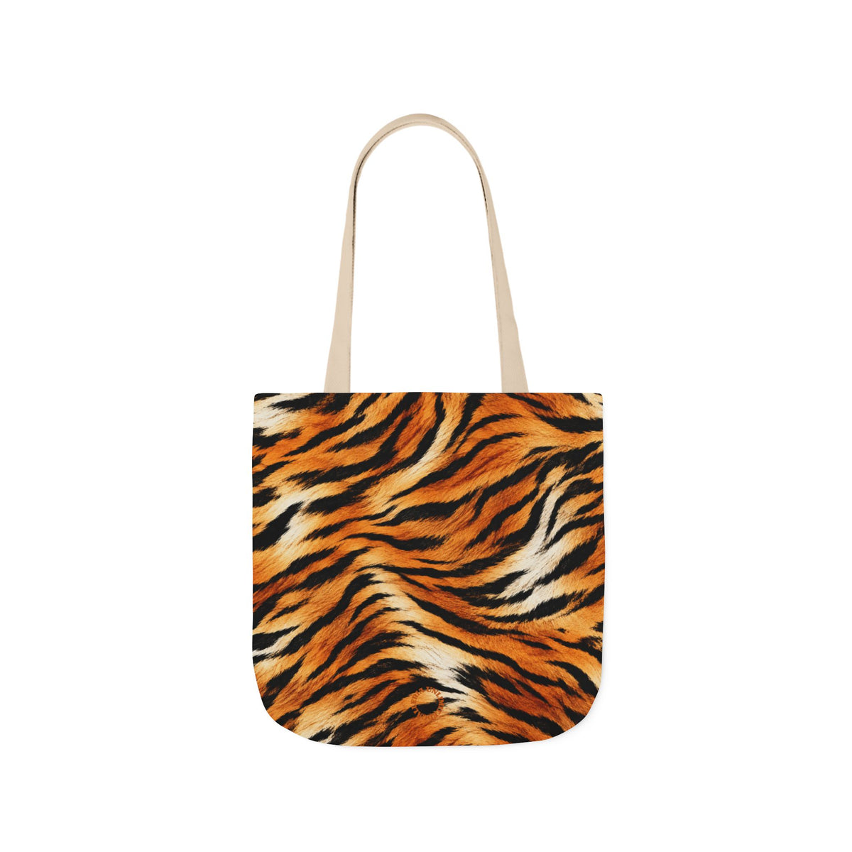 Tiger | Tiger Stripe Print All-Over Pattern Tote Bag