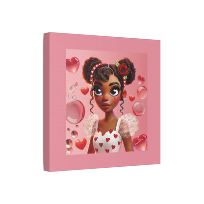 Heartbreaker Girl | Bubblegum - Canvas Print, satin (multiples sizes)