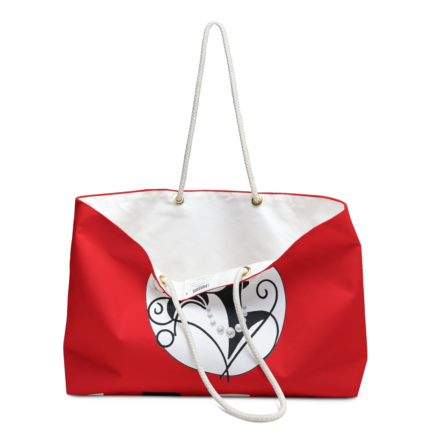 Pearls & Curls 4 | Cherry Kiss Double-Sided Weekender Bag