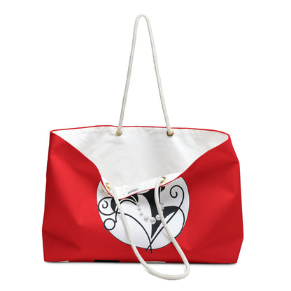 Pearls & Curls 4 | Cherry Kiss Double-Sided Weekender Bag