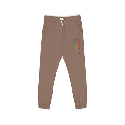 Harvest Haze 9 | "Sweater Weather' Vertical Script Garment-Dyed Joggers