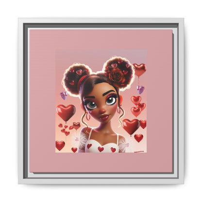 Heartbreaker 3 | Cotton Candy - Canvas Print, framed matte (multiple sizes)