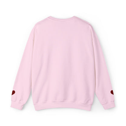 Heartbreaker 0 | Maroon Embroidered Heartbreaker Crewneck Sweatshirt