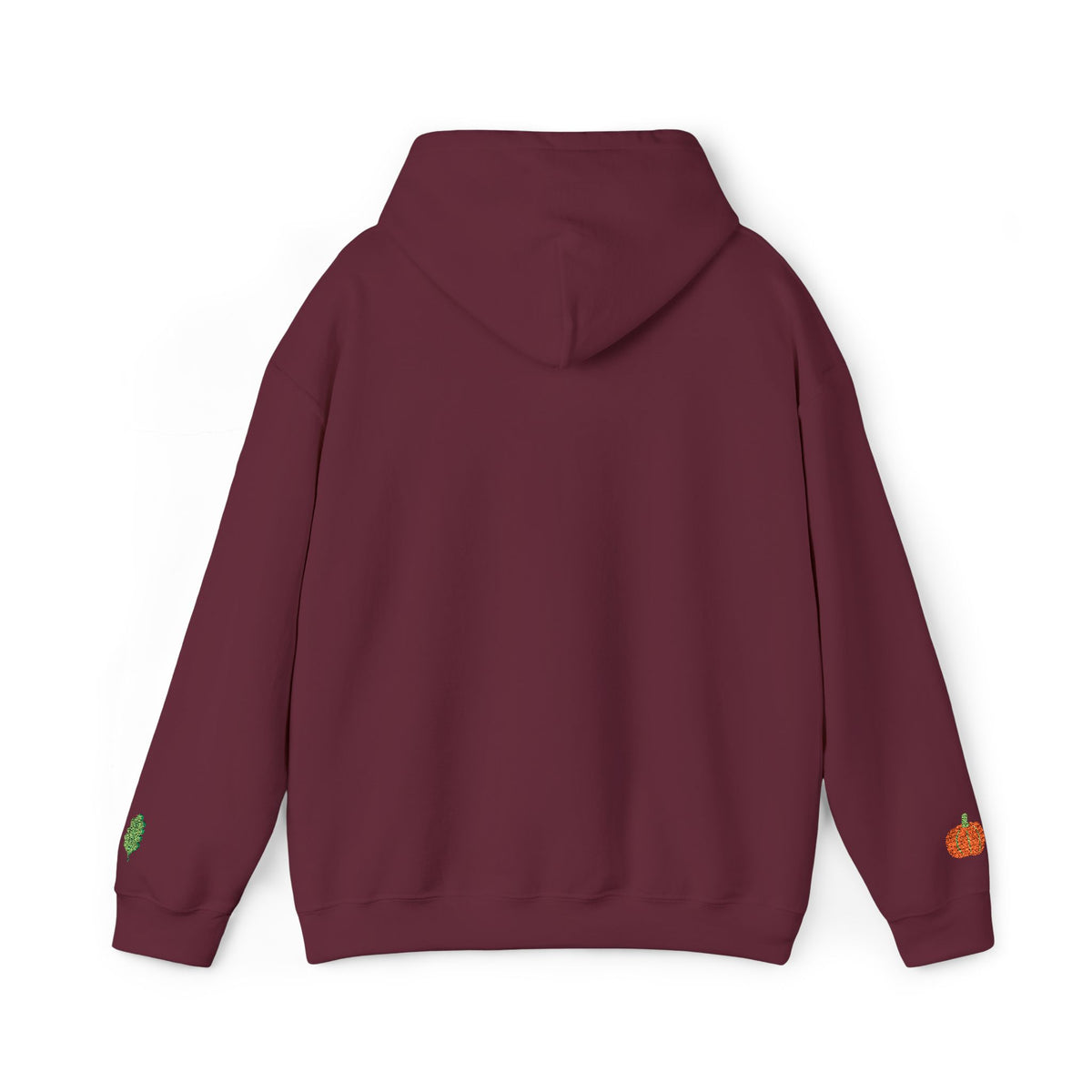 Autumn Harvest 3 | 'Grateful' Light Green Embroidered Fall Hoodie (multiple colors)