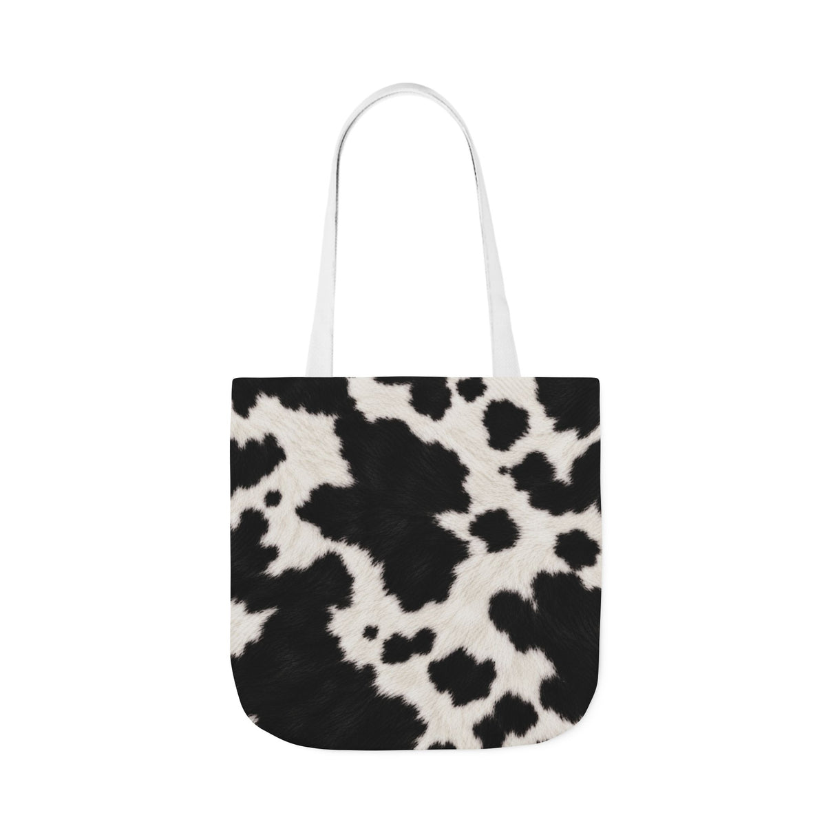 Cow | Black & White Cowhide Canvas Tote Bag (3 sizes)