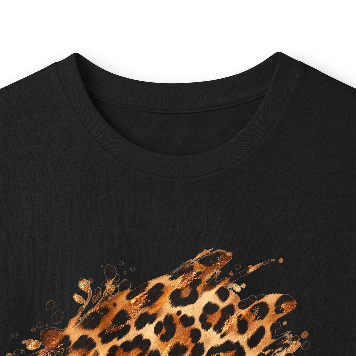 Leopard | Leopard Skin Abstract Long Sleeve Tee