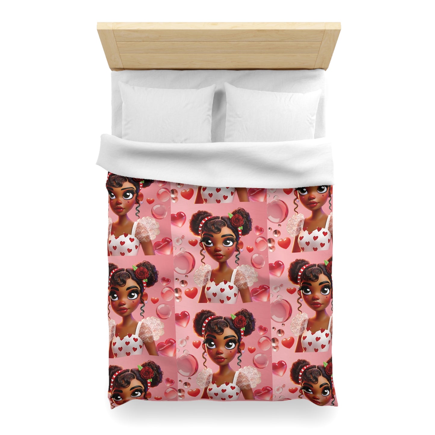 Heartbreaker Girl | Bubblegum - Duvet Cover (multiple sizes)