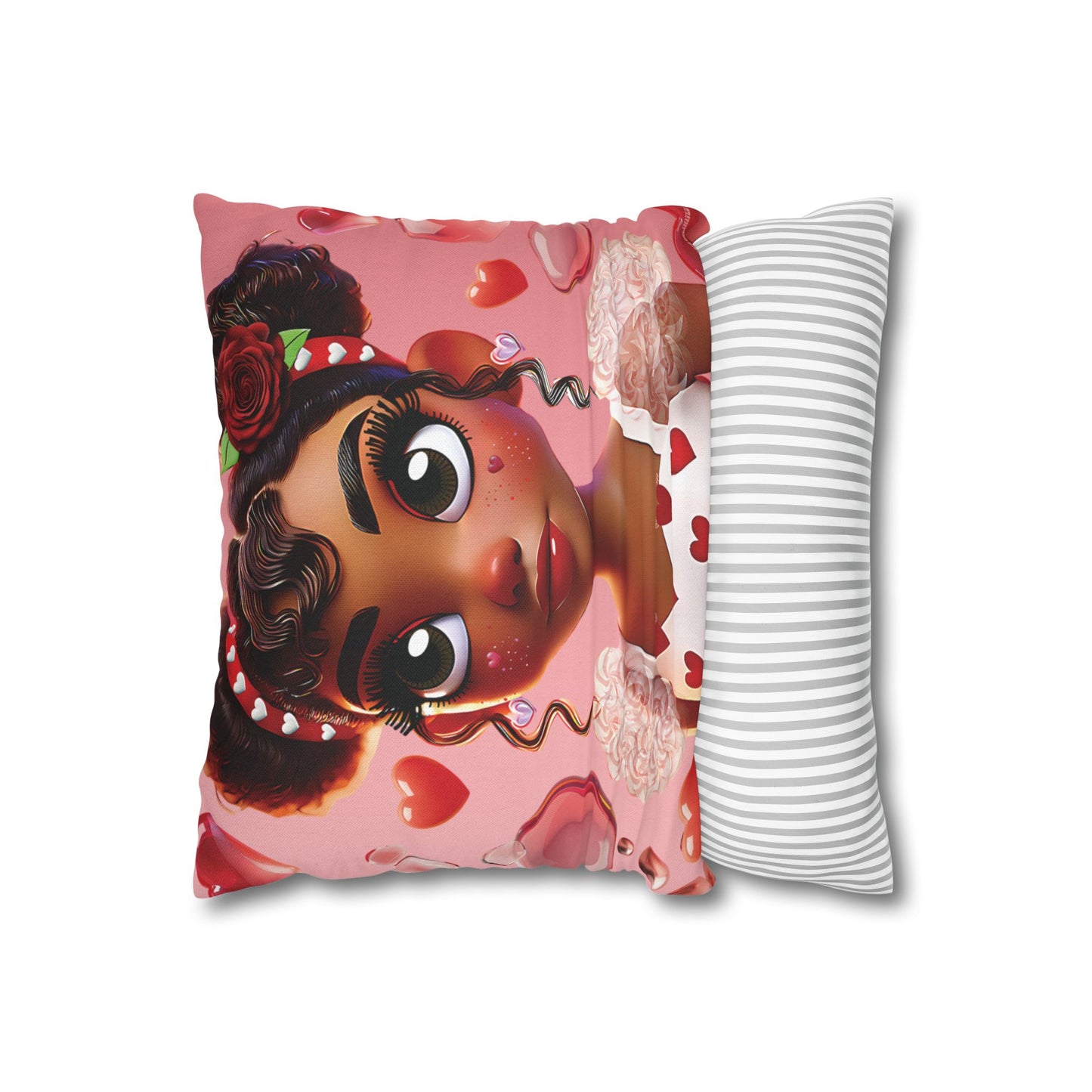 Heartbreaker Girl | Bubblegum - Pillowcase, square (multiple sizes)