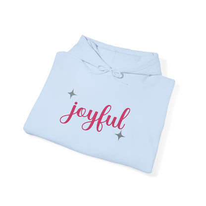 The Joyful Edit1 | Joyful Pink Embroidered Hoodie, PINK Palette (multiple colors)