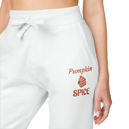Harvest Haze | "Pumpkin Spice" Embroidered Sweatpants