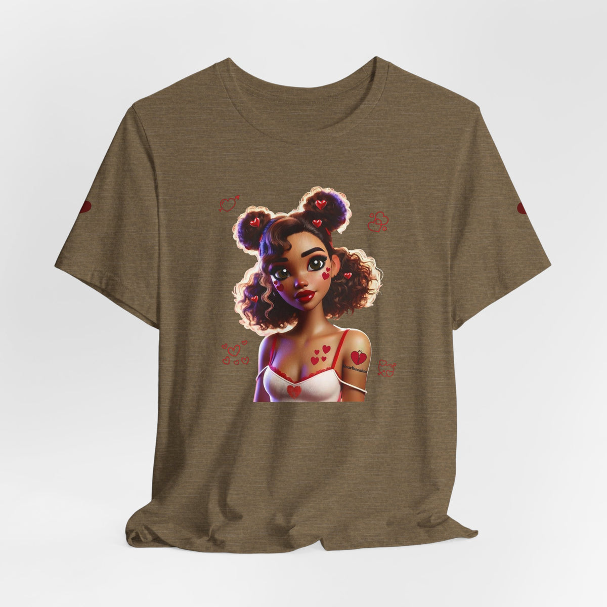 Heartbreaker 2 | Graphic Tee — Cute Cartoon Girl Illustration