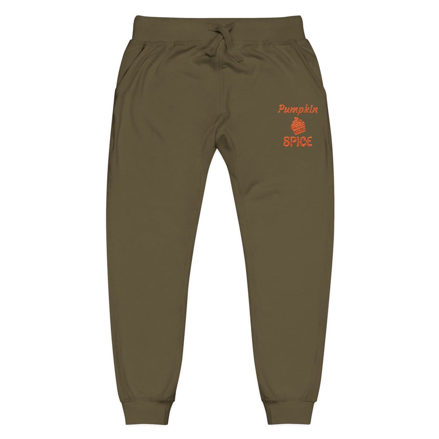 Harvest Haze | "Pumpkin Spice" Embroidered Sweatpants