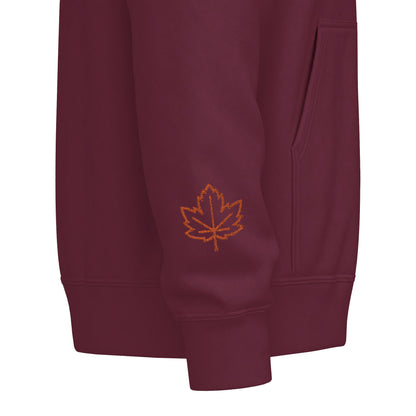 Harvest Haze | 'Cozy Season' Embroidered Zip Hoodie (multiple colors)