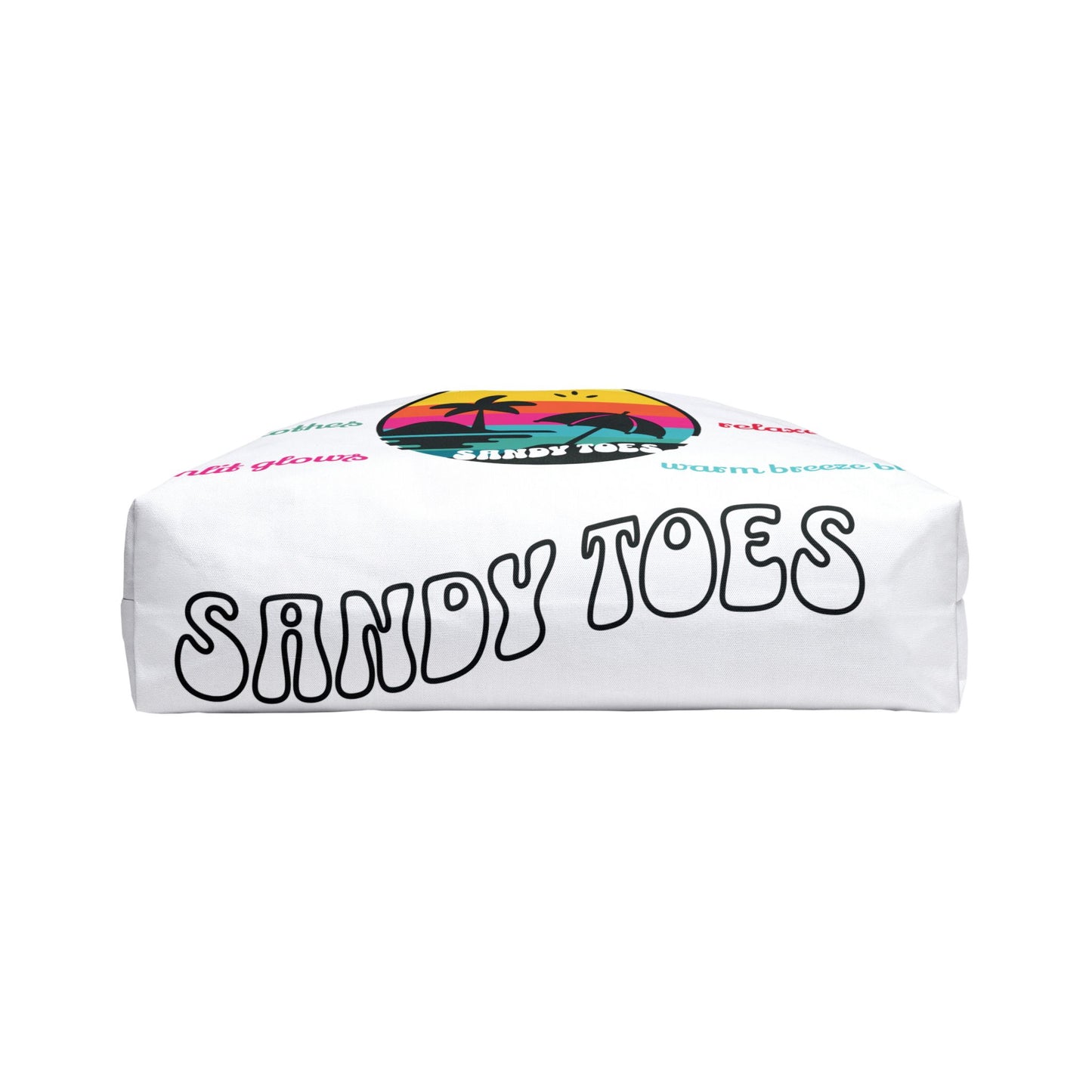 Sandy Toes | Weekender Tote Bag - Coconut (two sides)
