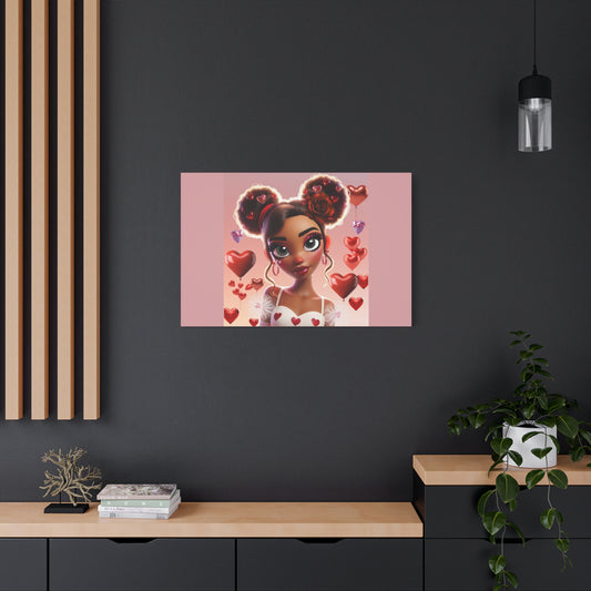 Heartbreaker 3 | Cotton Candy Matte Canvas Print
