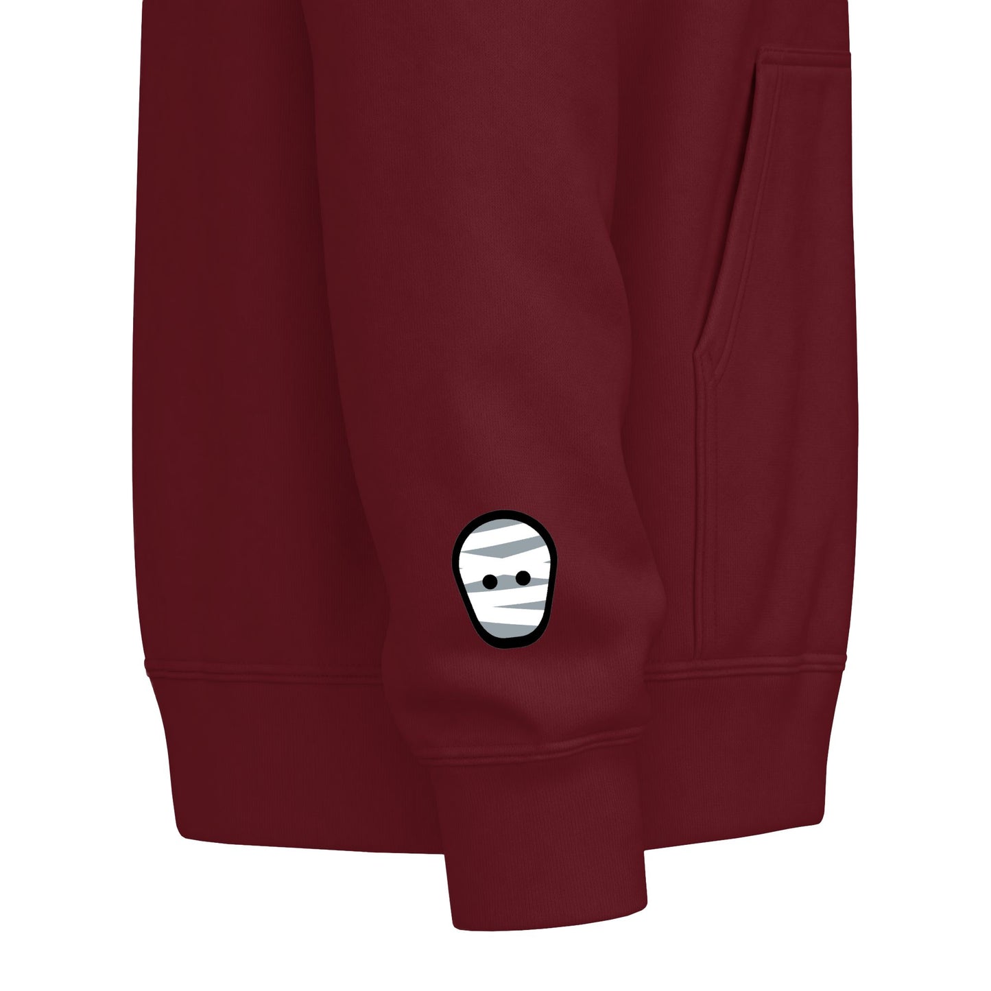 Harvest Haze | Spooky Season Gaphic Icons Zip Hoodie (front and back design)