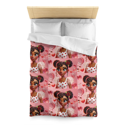 Heartbreaker Girl | Bubblegum - Duvet Cover (multiple sizes)