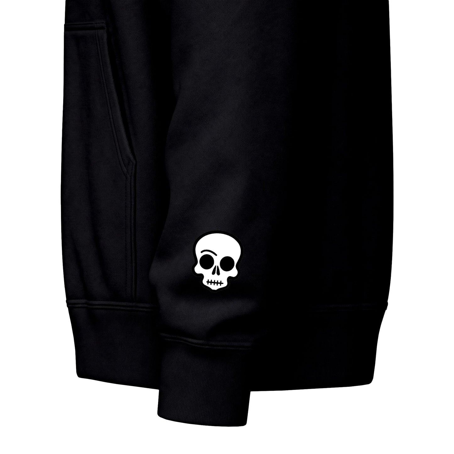 Harvest Haze | Spooky Season Gaphic Icons Zip Hoodie (front and back design)