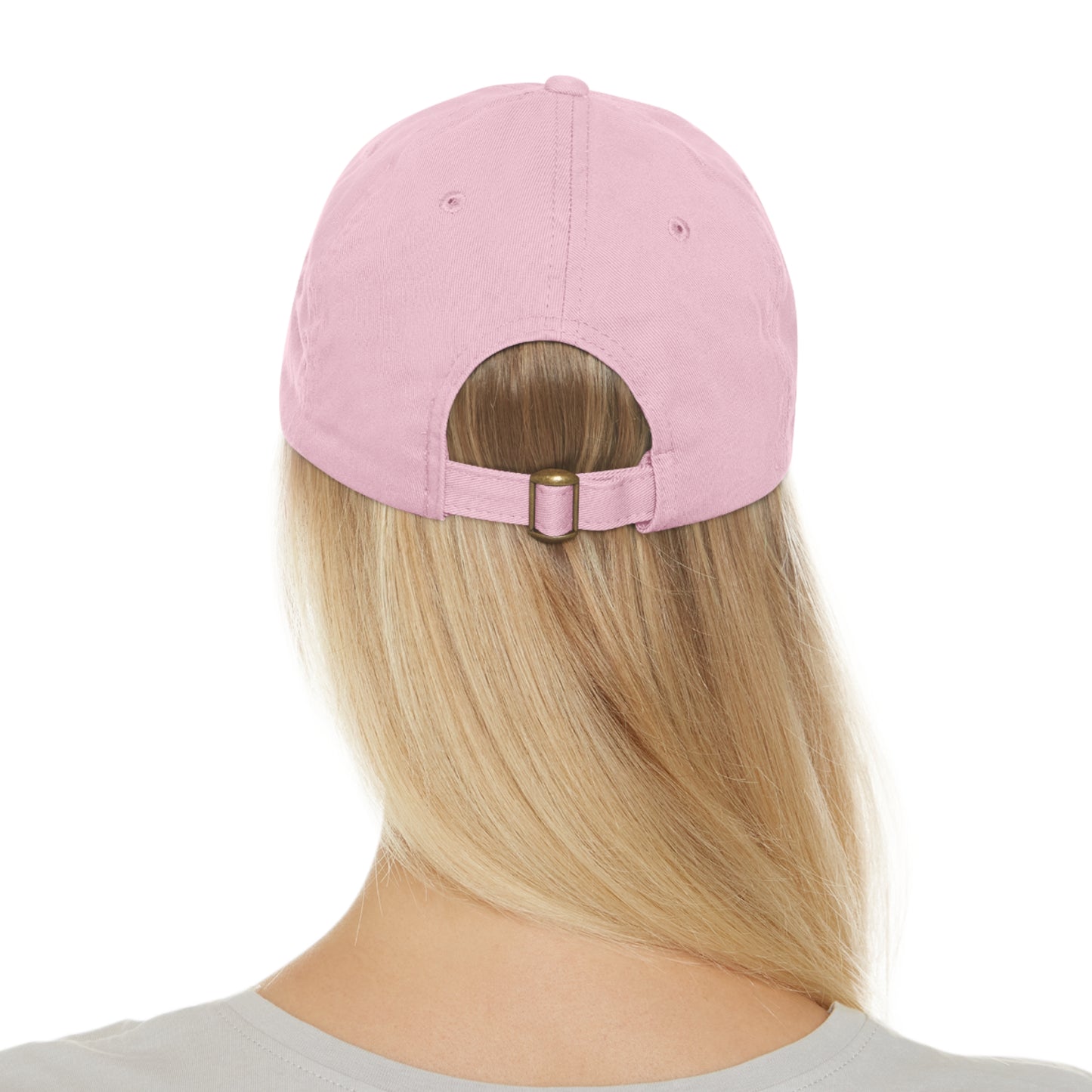 Sandy Toes | Dad Cap - Beach Babe with Leather Patch, various colors