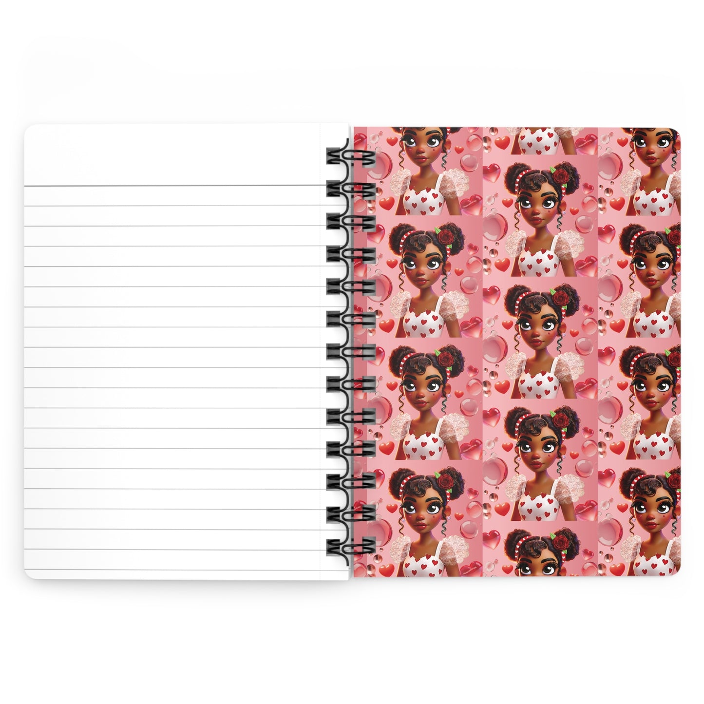 Heartbreaker Girl | Bubblegum - Spiral Notebook