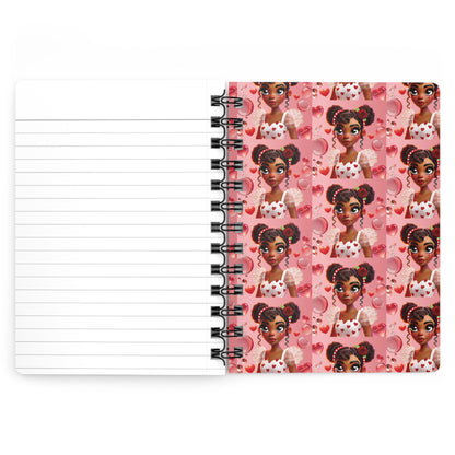 Heartbreaker Girl | Bubblegum - Spiral Notebook