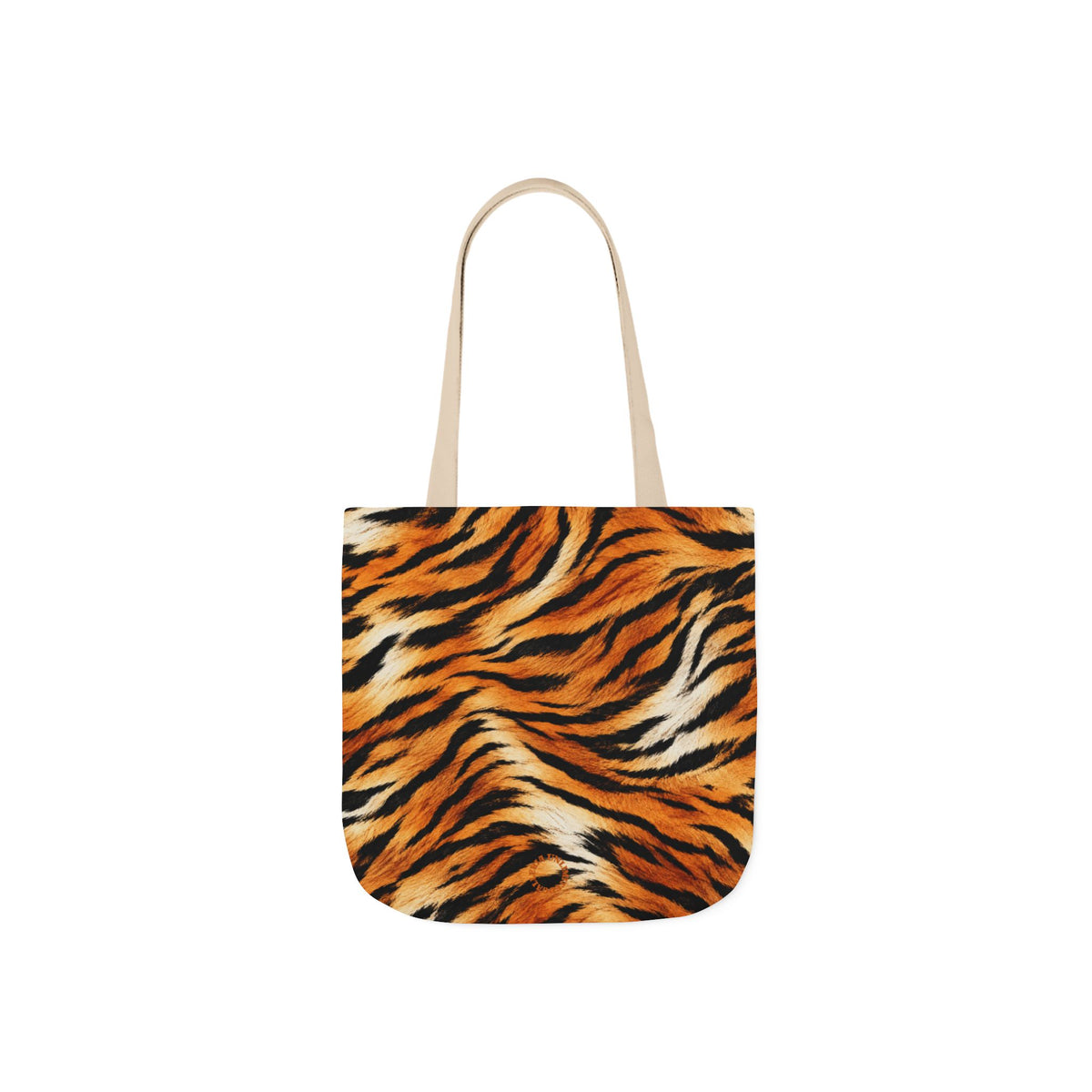Tiger | Tiger Stripe Print All-Over Pattern Tote Bag