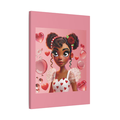 Heartbreaker Girl | Bubblegum - Canvas Print, satin (multiples sizes)