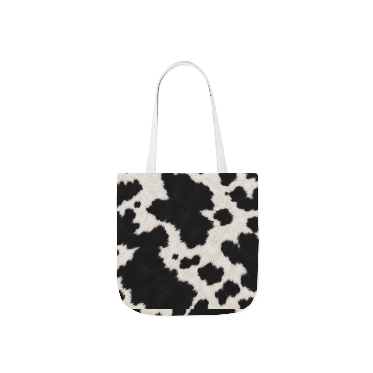 Cow | Black & White Cowhide Canvas Tote Bag (3 sizes)