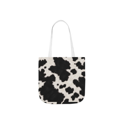 Cow | Black & White Cowhide Canvas Tote Bag (3 sizes)