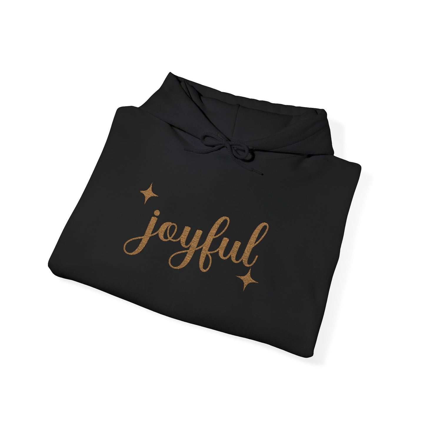 The Joyful Edit1 | Joyful Gold Embroidered Hoodie (multiple colors)