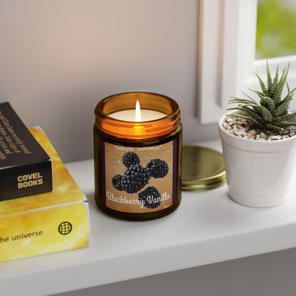 The Cozy Edit6 | Blackberry Vanilla Scented Candle (9oz) — Natural Soy Wax Jar