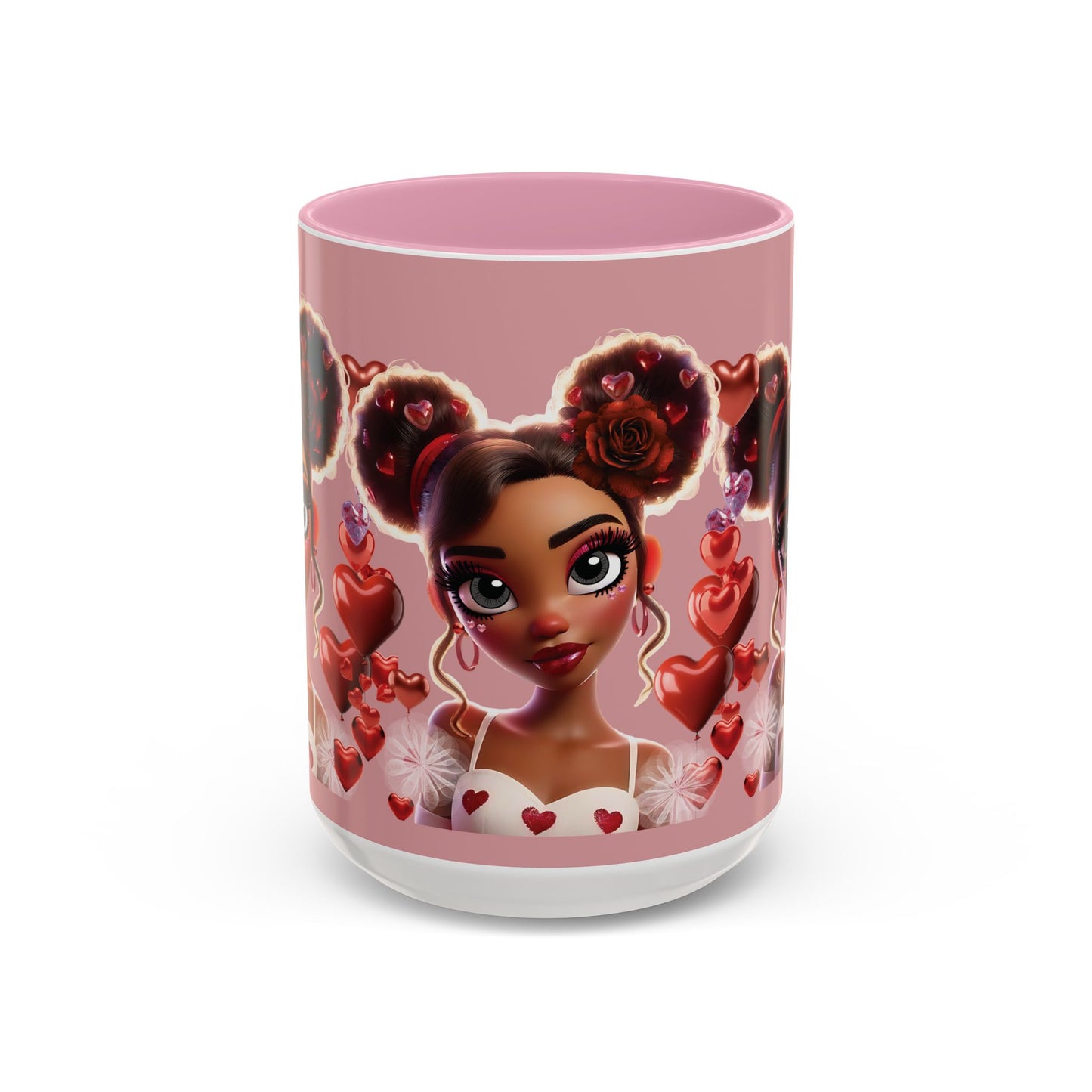 Heartbreaker 3| Cotton Candy - Coffee Mug, two-tone, 15 oz (multiple handle colors)