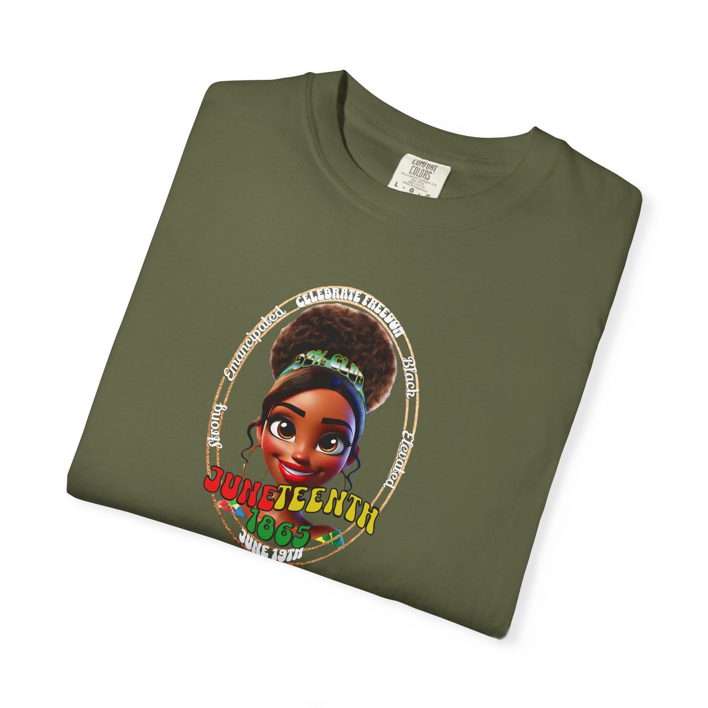 Juneteenth | Celebration Tee (front and back design)