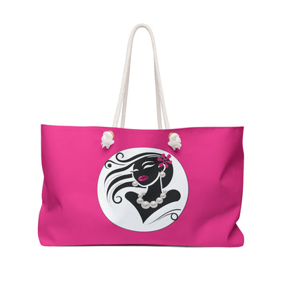 Pearls & Curls 6 | Candy Kiss Weekender Bag