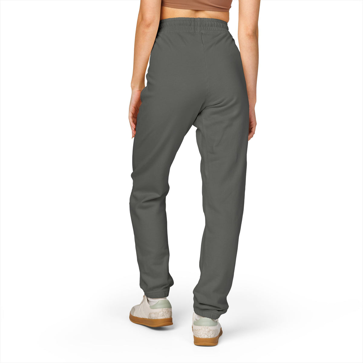Harvest Haze 8 | 'THANKFUL' Vertical Gold Script Joggers