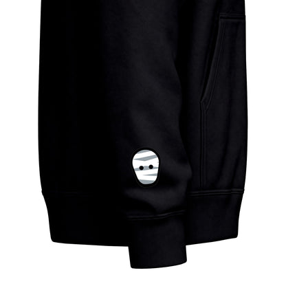 Harvest Haze | Spooky Season Gaphic Icons Zip Hoodie (front and back design)