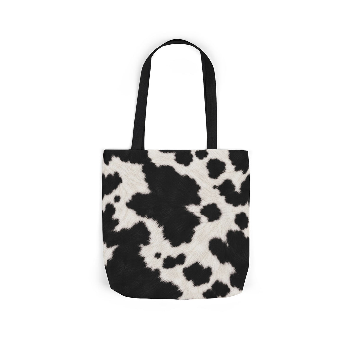 Cow | Black & White Cowhide Canvas Tote Bag (3 sizes)