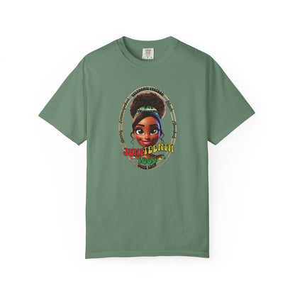 The 92% Club | Juneteenth Celebration Tee, front and back design (multiple colors)