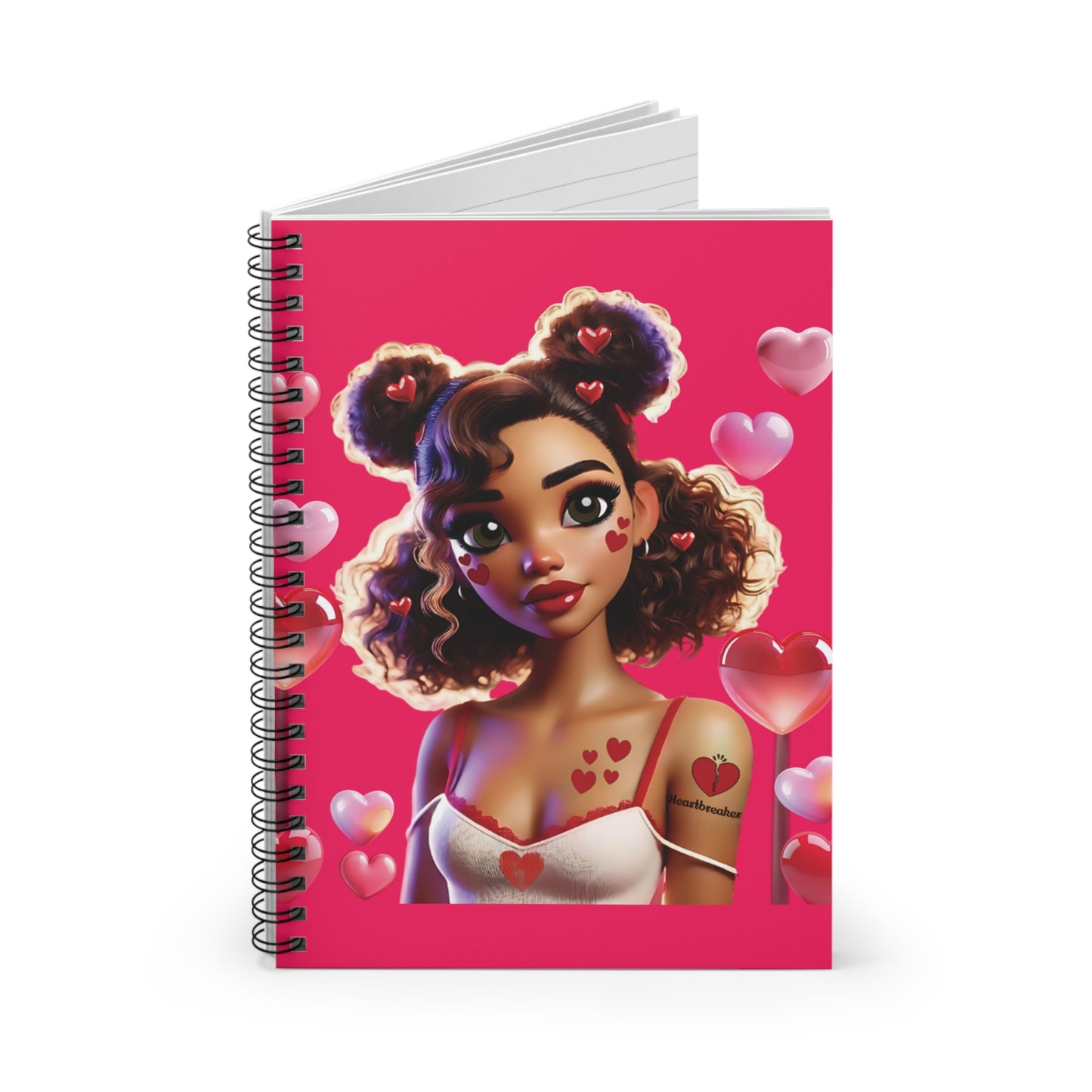 Heartbreaker 2 | Watermelon - Spiral Notebook