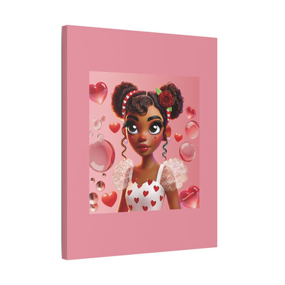 Heartbreaker Girl | Bubblegum - Canvas Print, satin (multiples sizes)