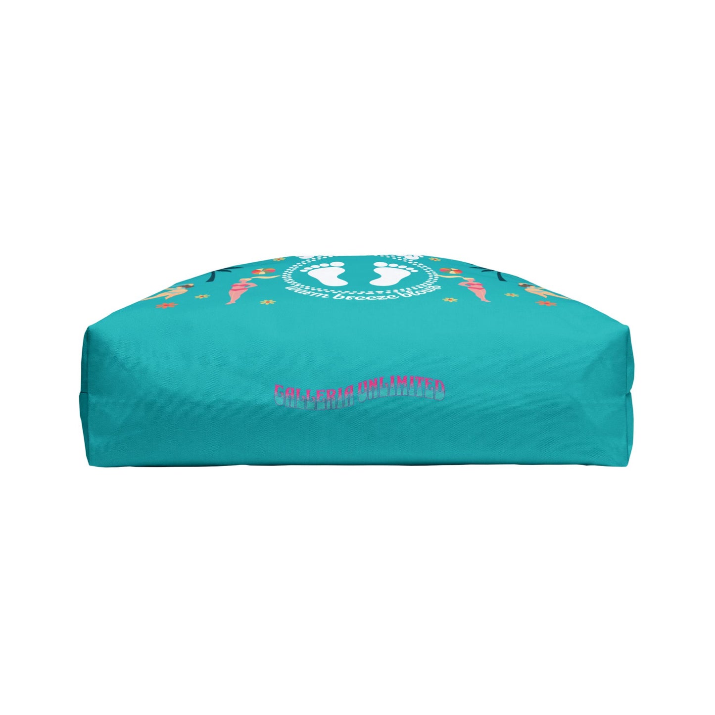 Sandy Toes | Seafoam  Two-Sided Weekender Tote Bag